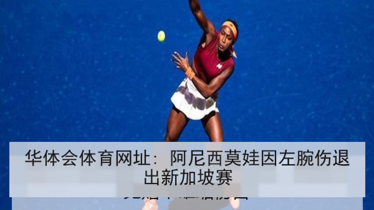 华体会体育网址: 阿尼西莫娃因左腕伤退出新加坡赛